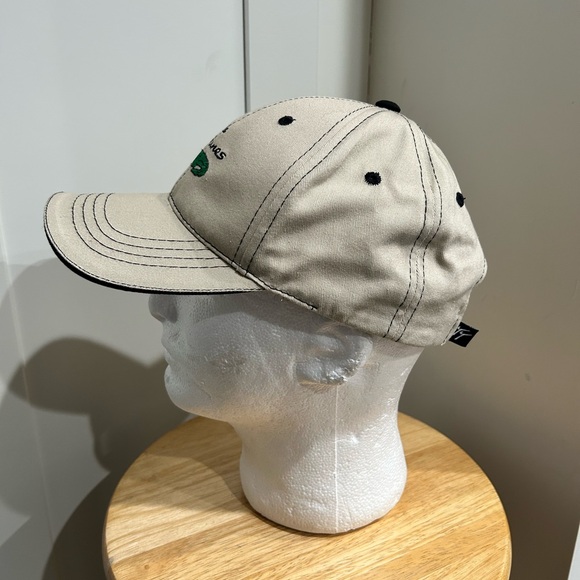 The Dunes Myrtle Beach Beige Cap with Green Logo - Picture 3 of 6